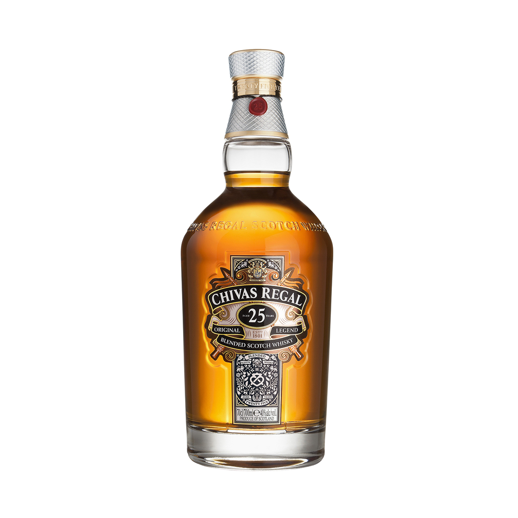 W. CHIVAS REGAL 25 AÑOS ESTUCHE X 700 ML