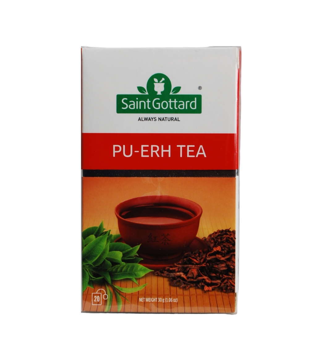 TE SAINT GOTTARD ROJO PU-ERH X 20 SAQ.