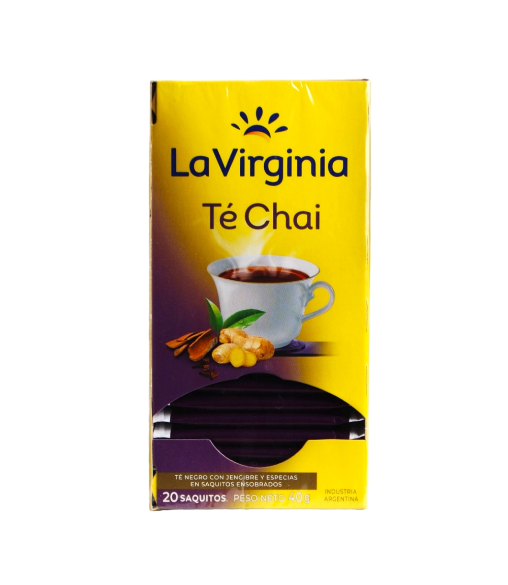 TE LA VIRGINIA CHAI X 20 SAQUITOS