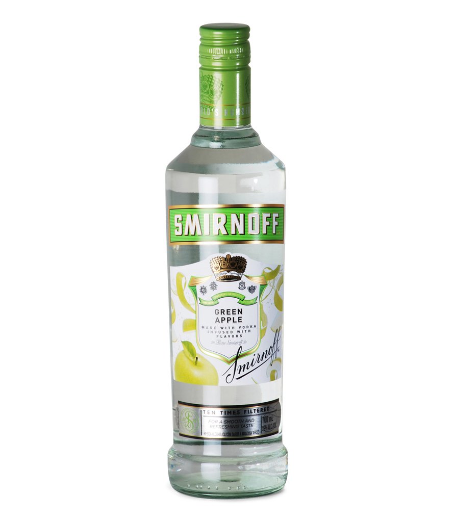 V. SMIRNOFF GREEN APPLE X 700 CC